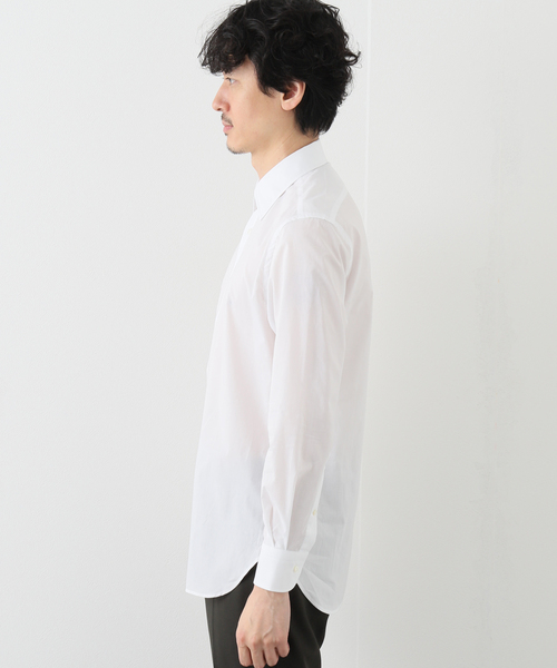 EDIFICE（エディフィス）の「ドレスシャツ アルビニ ソリッド ホワイト（シャツ/ブラウス・メンズ・ホワイト・39/40/38/37/41）」の5枚目の写真