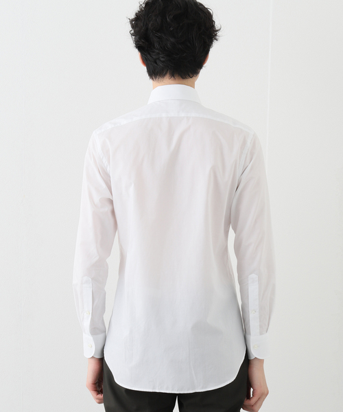 EDIFICE（エディフィス）の「ドレスシャツ アルビニ ソリッド ホワイト（シャツ/ブラウス・メンズ・ホワイト・39/40/38/37/41）」の6枚目の写真