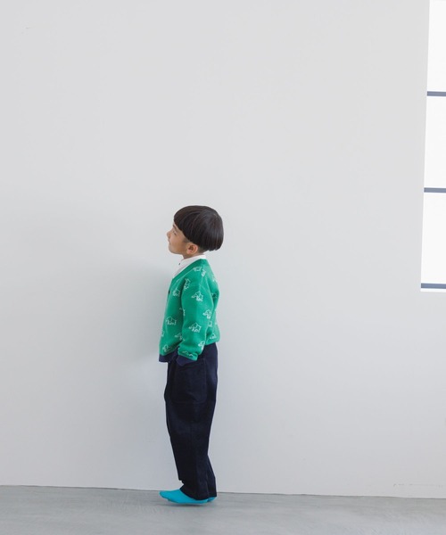 LOWRYS FARM（ローリーズファーム）の「ゾウサンニットカーディガン　170846（カーディガン/ボレロ・キッズ・レッド/グリーン・110cm/120cm/130cm/140cm/150cm）」の13枚目の写真