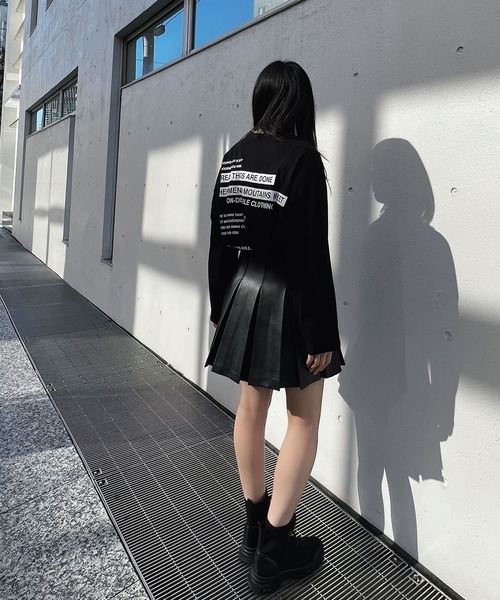 Figments(フィグメンツ)の「GREATロゴロンT(Tシャツ/カットソー・レディース・ブラック/ホワイト・FREE)」の11枚目の写真