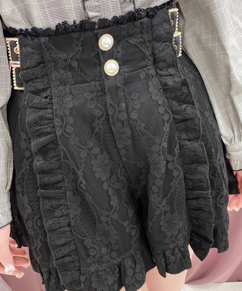 ROJITA（ロジータ）の「サイドバックル総レースショートパンツ