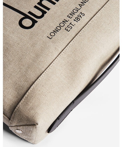 dunhill(ダンヒル)の「【返却】レガシー キャンバス ジップポーチ(クラッチバッグ・メンズ・ナチュラル/ブラック・ONE SIZE)」の14枚目の写真