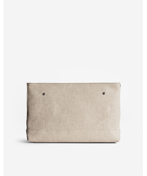 dunhill(ダンヒル)の「【返却】レガシー キャンバス ジップポーチ(クラッチバッグ・メンズ・ナチュラル/ブラック・ONE SIZE)」の16枚目の写真