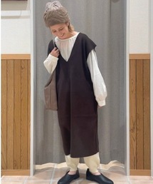 12ゲージラクリルニットジャンパースカート