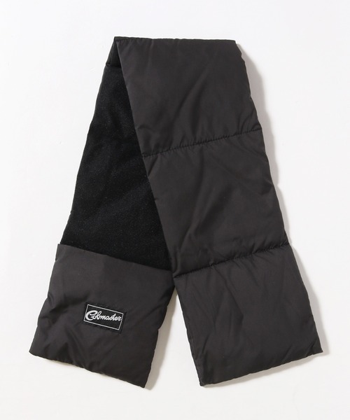 COBMASTER（コブマスター）の「COBMASTER/コブマスター DOWN MUFFLER 裏トリコット パッカブルポケット付き マフラー（マフラー・メンズ・アイボリー/ブラック/ベージュ・FREE）」の12枚目の写真