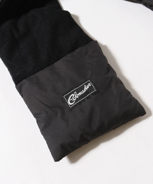 COBMASTER（コブマスター）の「COBMASTER/コブマスター DOWN MUFFLER 裏トリコット パッカブルポケット付き マフラー（マフラー・メンズ・アイボリー/ブラック/ベージュ・FREE）」の6枚目の写真