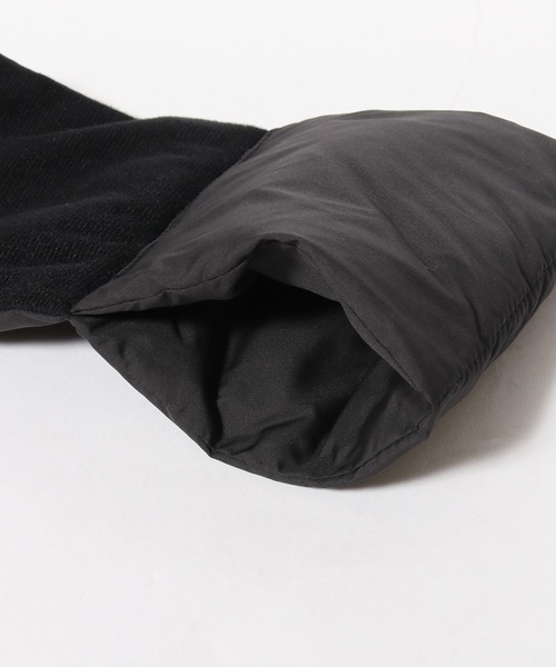 COBMASTER（コブマスター）の「COBMASTER/コブマスター DOWN MUFFLER 裏トリコット パッカブルポケット付き マフラー（マフラー・メンズ・アイボリー/ブラック/ベージュ・FREE）」の7枚目の写真