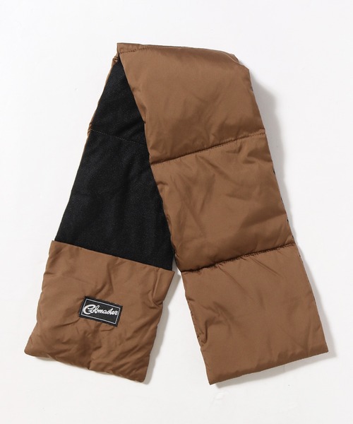 COBMASTER（コブマスター）の「COBMASTER/コブマスター DOWN MUFFLER 裏トリコット パッカブルポケット付き マフラー（マフラー・メンズ・アイボリー/ブラック/ベージュ・FREE）」の17枚目の写真