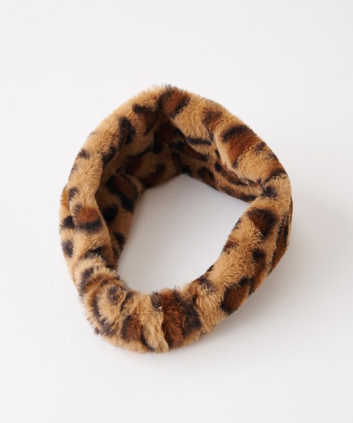 CIAOPANIC TYPY(チャオパニックティピー)の「【KIDS】フェイクファーヘアバンド(ヘアバンド・キッズ・ブラック/グレイッシュベージュ/ブラウン・ONE SIZE)」の8枚目の写真