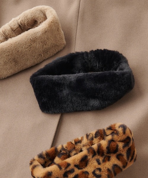 CIAOPANIC TYPY(チャオパニックティピー)の「【KIDS】フェイクファーヘアバンド(ヘアバンド・キッズ・ブラック/グレイッシュベージュ/ブラウン・ONE SIZE)」の18枚目の写真