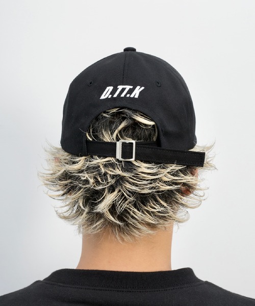 D.TT.K(ディティーティーケー)の「D.TT.K TEAM CAP アジャスター ベースボール キャップ サイズ調整 刺繍(キャップ・メンズ・ブラック×ブルー/ブラック×ホワイト・FREE)」の16枚目の写真