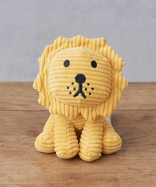 BIRTHDAY BAR(バースデイバー)の「【BON TON TOYS】コーデュロイ ぬいぐるみ スナッフィー ボリス ライオン(フィギュア・レディース・ベージュ/ブラウン/イエロー/チョコ・フリー)」の4枚目の写真