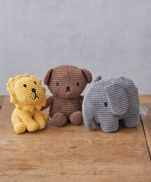BON TON TOYS】コーデュロイ ぬいぐるみ スナッフィー ボリス