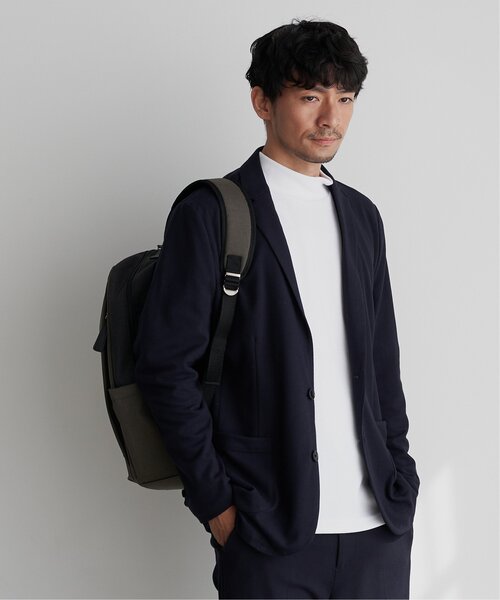 IKKA LOUNGE（イッカラウンジ）の「イージーケア起毛テーラードジャケット（テーラードジャケット・メンズ・ネイビー/グレー・S/M/L/XL）」の4枚目の写真