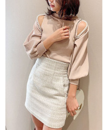 dazzlin | パールレイヤードニットトップス(ニット/セーター)