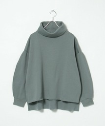 notch. | 裏起毛オフタートルプルオーバー(スウェット)
