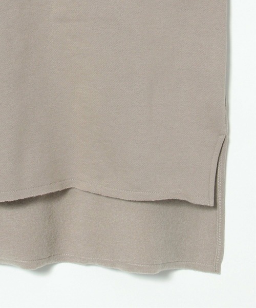 notch.（ノッチ）の「裏起毛オフタートルプルオーバー（スウェット・レディース・ブラック/ベージュ/グレー・M）」の10枚目の写真