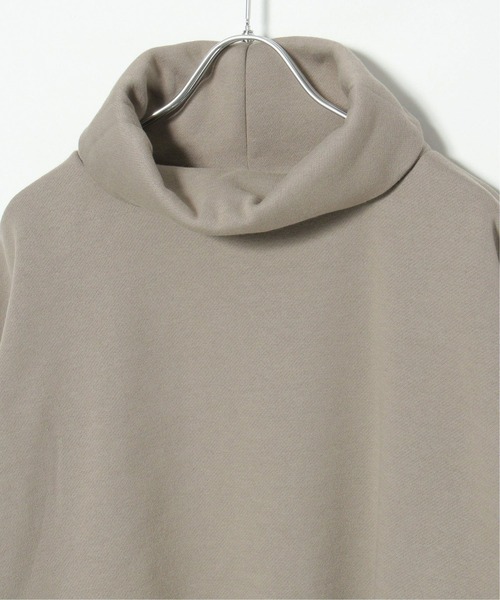 notch.（ノッチ）の「裏起毛オフタートルプルオーバー（スウェット・レディース・ブラック/ベージュ/グレー・M）」の7枚目の写真