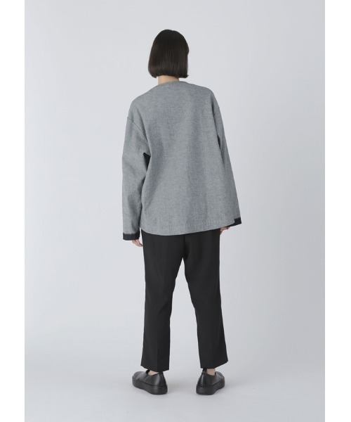 Plantation(プランテーション)の「BIZENストレッチデニム/ジャケット(デニムジャケット・レディース・ネイビー・M size/XL)」の13枚目の写真