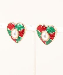 Fun & Daily | フレンチレトロハートイヤリング(イヤリング)