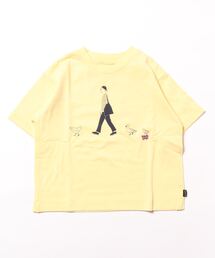 ARCH & LINE（アーチアンドライン）の「オーガニックコットン半袖プリントTシャツ OG COTTON WALK DAYS TEE（Tシャツ/カットソー）」