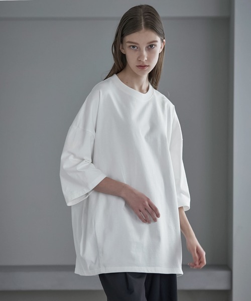 Tシャツ パンダ ルーズ かわいい ルーズシルエット L 白 ギフト dt38007.jpg
