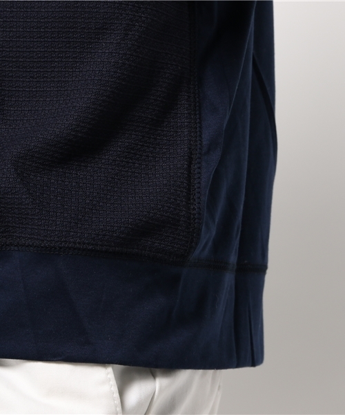 ivory court（アイボリーコート）の「リンクス コンビスムース カーディガン（カーディガン/ボレロ・メンズ・ホワイト/ネイビー・38/40）」の9枚目の写真