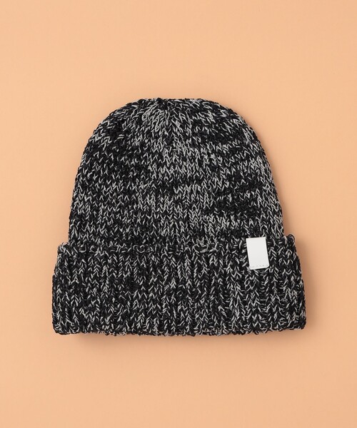 BEAMS LIGHTS(ビームスライツ)の「BEAMS LIGHTS / 和紙 ウォッチキャップ(ニットキャップ/ビーニー・メンズ・ブラック/ネイビー/ベージュ・ONE SIZE)」の2枚目の写真