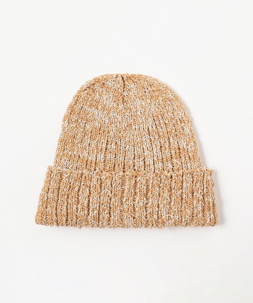 BEAMS LIGHTS(ビームスライツ)の「BEAMS LIGHTS / 和紙 ウォッチキャップ(ニットキャップ/ビーニー・メンズ・ブラック/ネイビー/ベージュ・ONE SIZE)」の8枚目の写真