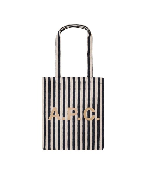 A.P.C.(アーペーセー)の「TOTE LOU 23P(トートバッグ・メンズ・ブラウン系その他/ダークネイビー・ONESIZE)」の5枚目の写真