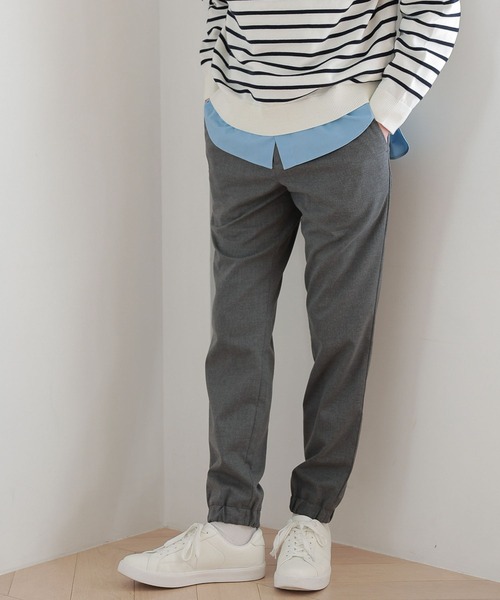 GLOBAL WORK（グローバルワーク）の「アーバンジョグパンツ/177551（その他パンツ・メンズ・チャコールグレー/ブラック/ネイビー・SMALL/LARGE/MEDIUM）」の2枚目の写真