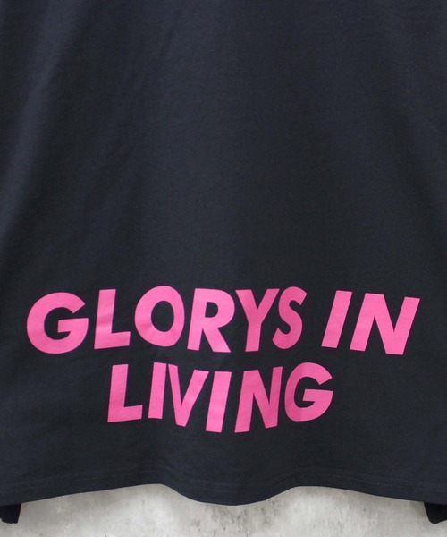 SHISKY（シスキー）の「袖リブプリント　ちょいBIGロンT（Tシャツ/カットソー・メンズ・ブラック/ホワイト系/ホワイト系1/杢グレー/オフホワイト/ネイビー/ベージュ/ブラック系/ブラック系1・M/L/XL）」の21枚目の写真