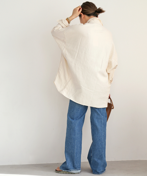 FRANK＆EILEEN /フランクアンドアイリーン】 ITALIAN コットンシャツ