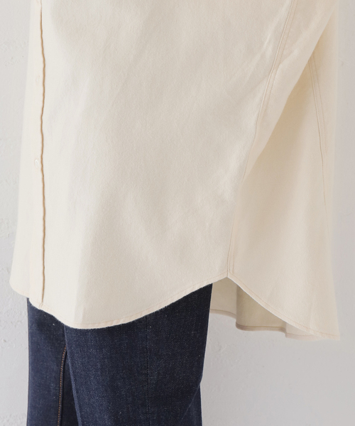 Deuxieme Classe FRANK & EILEEN コットンシャツ FRANK&EILEEN/フランクアンドアイリーン】EILEEN/WASHED LINEN