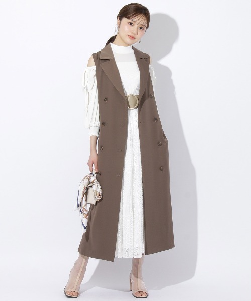 AND COUTURE（アンドクチュール）の「3Wayトレンチコート（トレンチ