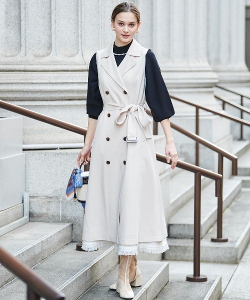 AND COUTURE（アンドクチュール）の「3Wayトレンチコート（トレンチ