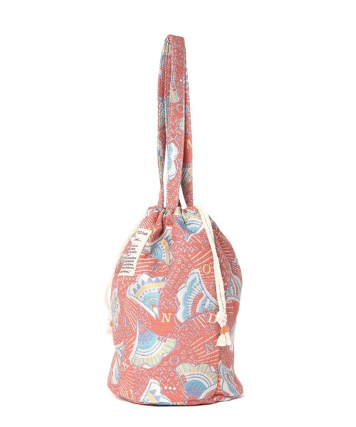 niko and...（ニコアンド）の「【THE LIMITED Lab by niko and...】巾着トートバッグ（トートバッグ・レディース・ブルー/ベージュ/オレンジ・0）」の12枚目の写真