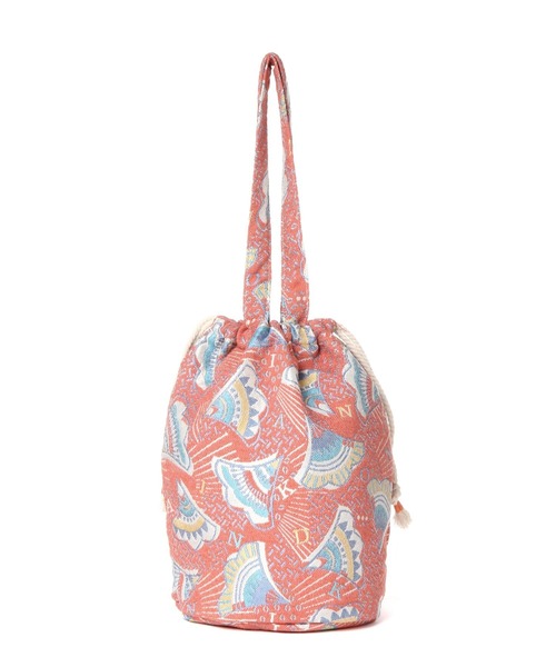 niko and...（ニコアンド）の「【THE LIMITED Lab by niko and...】巾着トートバッグ（トートバッグ・レディース・ブルー/ベージュ/オレンジ・0）」の6枚目の写真