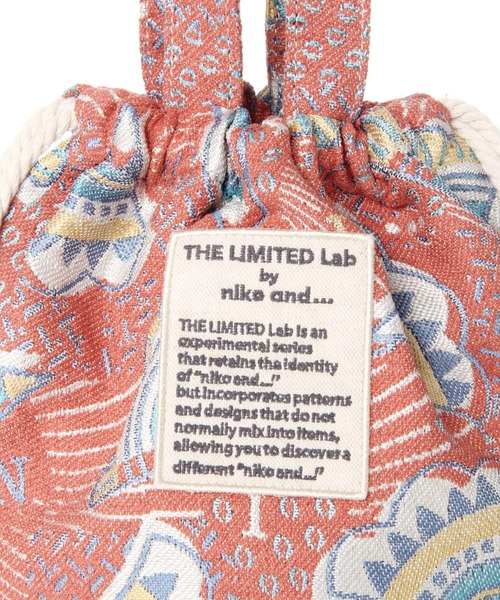 niko and...（ニコアンド）の「【THE LIMITED Lab by niko and...】巾着トートバッグ（トートバッグ・レディース・ブルー/ベージュ/オレンジ・0）」の14枚目の写真