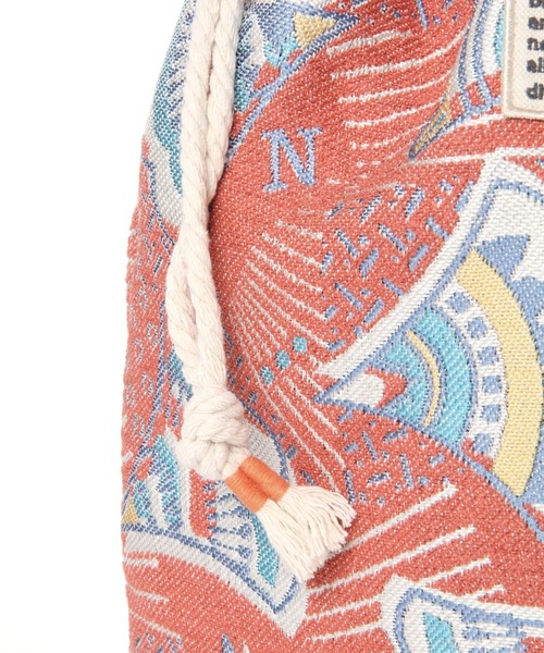 niko and...（ニコアンド）の「【THE LIMITED Lab by niko and...】巾着トートバッグ（トートバッグ・レディース・ブルー/ベージュ/オレンジ・0）」の10枚目の写真