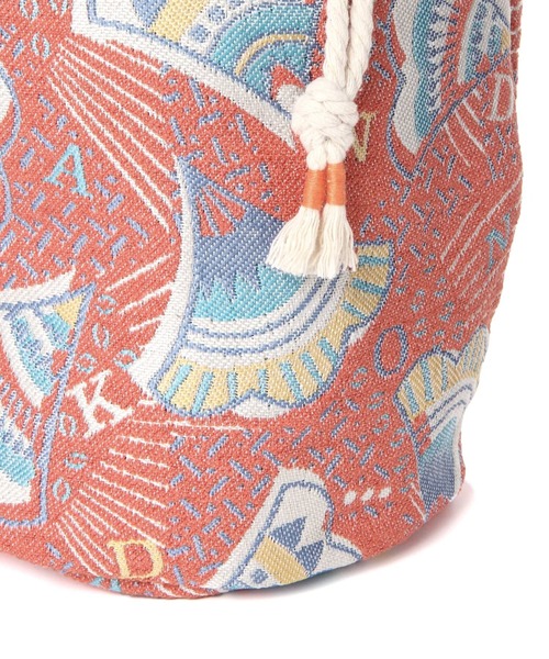 niko and...（ニコアンド）の「【THE LIMITED Lab by niko and...】巾着トートバッグ（トートバッグ・レディース・ブルー/ベージュ/オレンジ・0）」の8枚目の写真