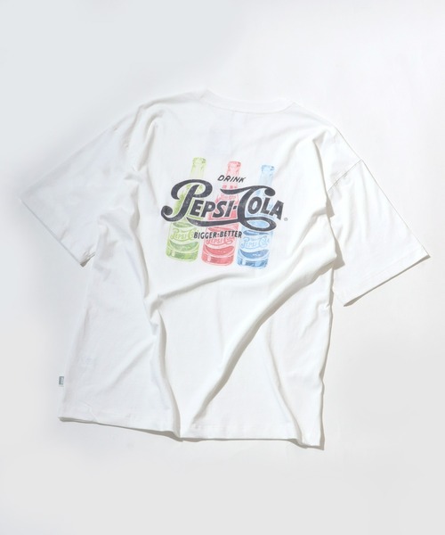 DISCUS ATHLETIC（ディスカス　アスレチック）の「DISCUS ATHLETICK×PEPSI（ディスカスアスレチック×ペプシ）コラボ バックプリント半袖Tシャツ（Tシャツ/カットソー・レディース・ホワイト/ホワイト系その他/ブラック系その他/スミクロ/ホワイト系その他2/ブラック系その他2・M）」の21枚目の写真