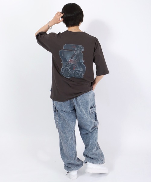 DISCUS ATHLETIC（ディスカス　アスレチック）の「DISCUS ATHLETICK×PEPSI（ディスカスアスレチック×ペプシ）コラボ バックプリント半袖Tシャツ（Tシャツ/カットソー・レディース・ホワイト/ホワイト系その他/ブラック系その他/スミクロ/ホワイト系その他2/ブラック系その他2・M）」の19枚目の写真