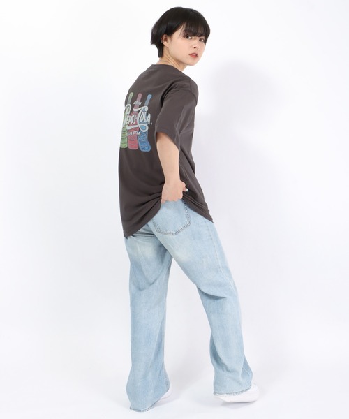 DISCUS ATHLETIC（ディスカス　アスレチック）の「DISCUS ATHLETICK×PEPSI（ディスカスアスレチック×ペプシ）コラボ バックプリント半袖Tシャツ（Tシャツ/カットソー・レディース・ホワイト/ホワイト系その他/ブラック系その他/スミクロ/ホワイト系その他2/ブラック系その他2・M）」の13枚目の写真