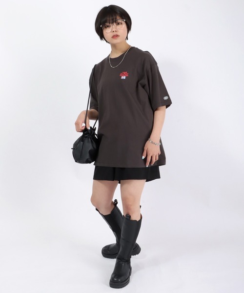 DISCUS ATHLETIC（ディスカス　アスレチック）の「DISCUS ATHLETICK×PEPSI（ディスカスアスレチック×ペプシ）コラボ バックプリント半袖Tシャツ（Tシャツ/カットソー・レディース・ホワイト/ホワイト系その他/ブラック系その他/スミクロ/ホワイト系その他2/ブラック系その他2・M）」の9枚目の写真