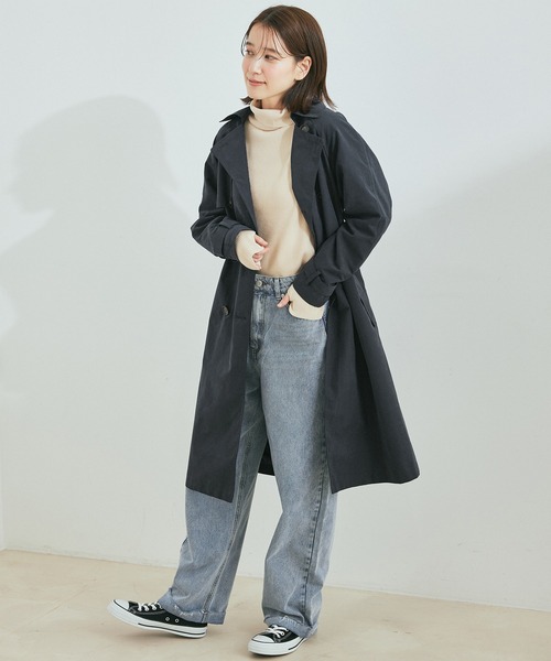 Jayro（ジャイロ）の「ベーシックトレンチコート（トレンチコート・レディース・ベージュ/ネイビー/グレー系その他/ベージュ系その他2・M）」の21枚目の写真