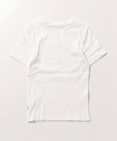 ROLLA'S（ローラス）の「BABY RIB TEE（Tシャツ/カットソー・レディース・ホワイト・8/S/10/M/L）」の3枚目の写真