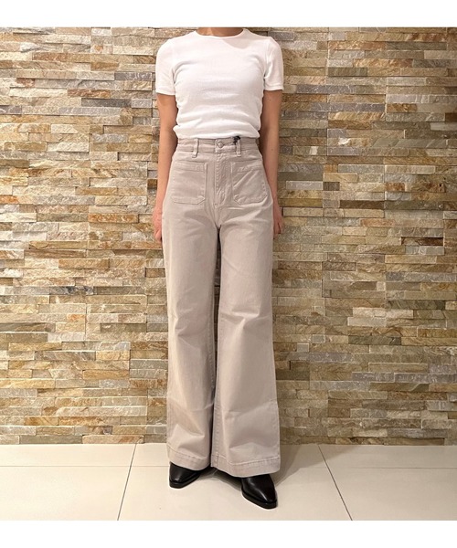 ROLLA'S（ローラス）の「BABY RIB TEE（Tシャツ/カットソー・レディース・ホワイト・8/S/10/M/L）」の9枚目の写真