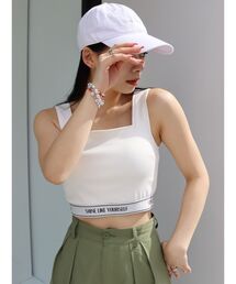 EVRIS | ロゴラインビスチェ(キャミソール)