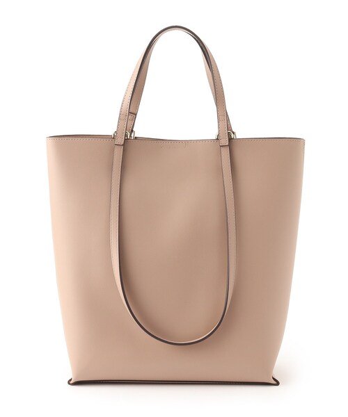 OPAQUE.CLIP（オペークドットクリップ）の「◆ダブルハンドル縦長トートバッグ【A4収納可/軽量】（トートバッグ・レディース・ベージュ/ブラック/オフホワイト・00）」の17枚目の写真